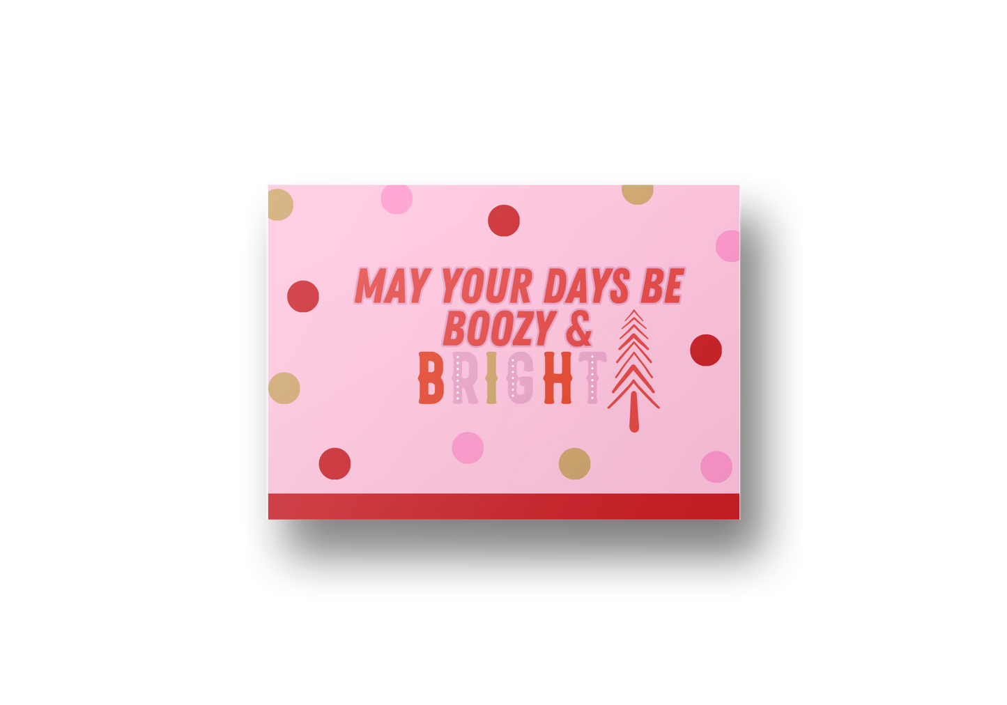 May Your Days Be Boozy & Bright Cake