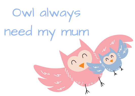 Owl Always Need My Mum PostCake
