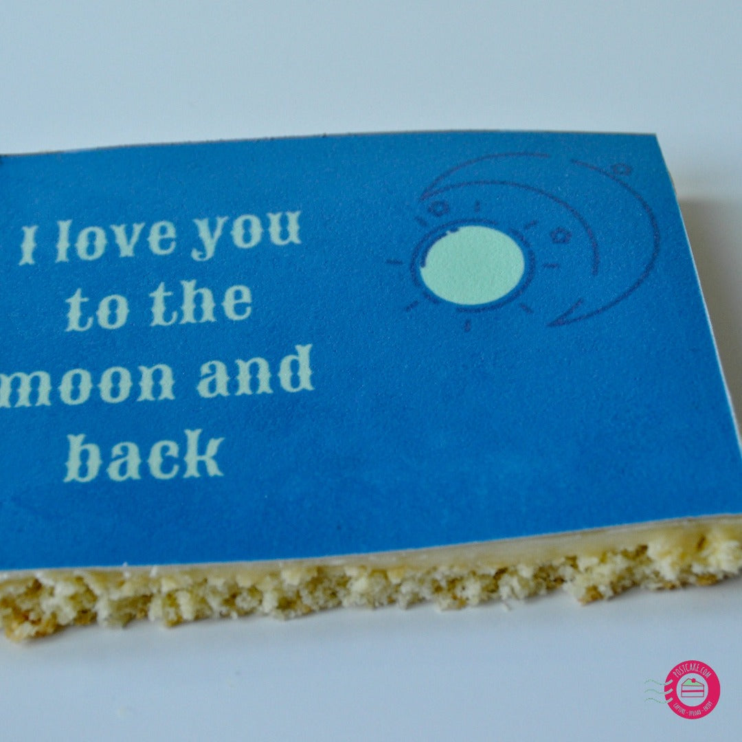 Moon And Back Cake